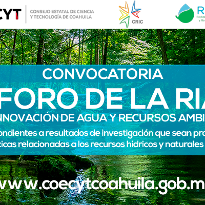 COECYT Coahuila ralizará en Torreón Foro de Problemática hídrica y de recursos naturales