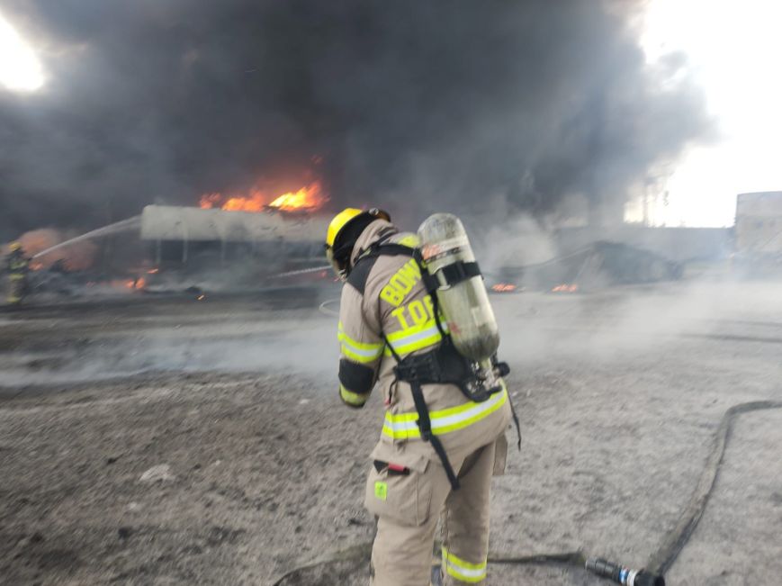 Se registra incendio dejando de saldo una persona sin vida